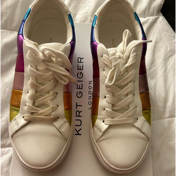 Kurt Geiger lane stripe shoes - Picture 1 of 6